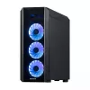 PC korpusas CHIEFTEC Scorpion 3 GL-03B-OP — Tower ATX/Micro-ATX/Mini-ITX, grūdintas stiklas, 3×120 mm priekiniai ventiliatoriai