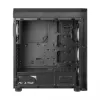 PC korpusas CHIEFTEC Scorpion 3 GL-03B-OP — Tower ATX/Micro-ATX/Mini-ITX, grūdintas stiklas, 3×120 mm priekiniai ventiliatoriai
