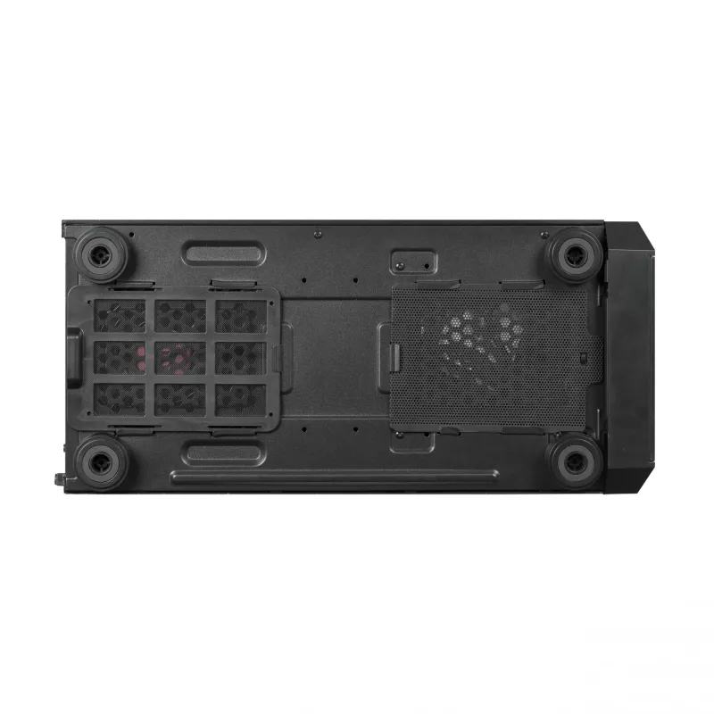 PC korpusas CHIEFTEC Scorpion 3 GL-03B-OP — Tower ATX/Micro-ATX/Mini-ITX, grūdintas stiklas, 3×120 mm priekiniai ventiliatoriai