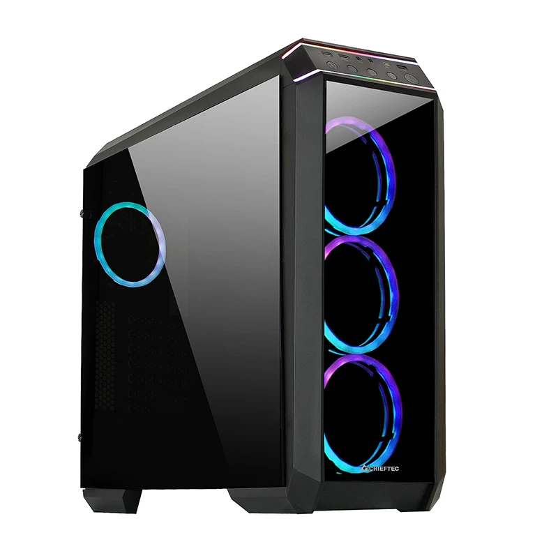 Chieftec Stallion II Midi Tower Juoda