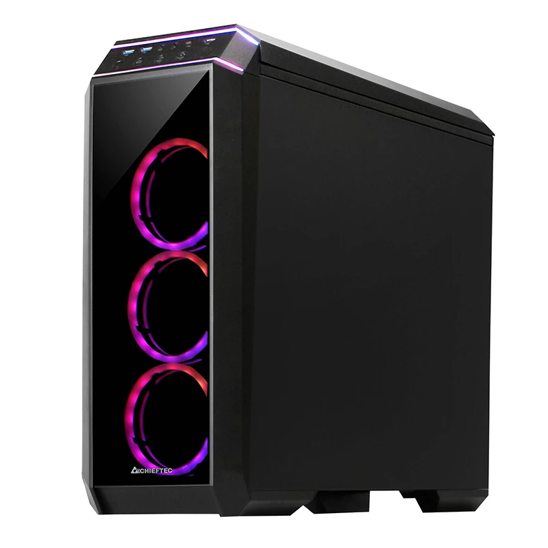 Chieftec Stallion II Midi Tower Juoda