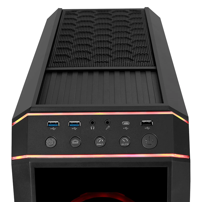 Chieftec Stallion II Midi Tower Juoda