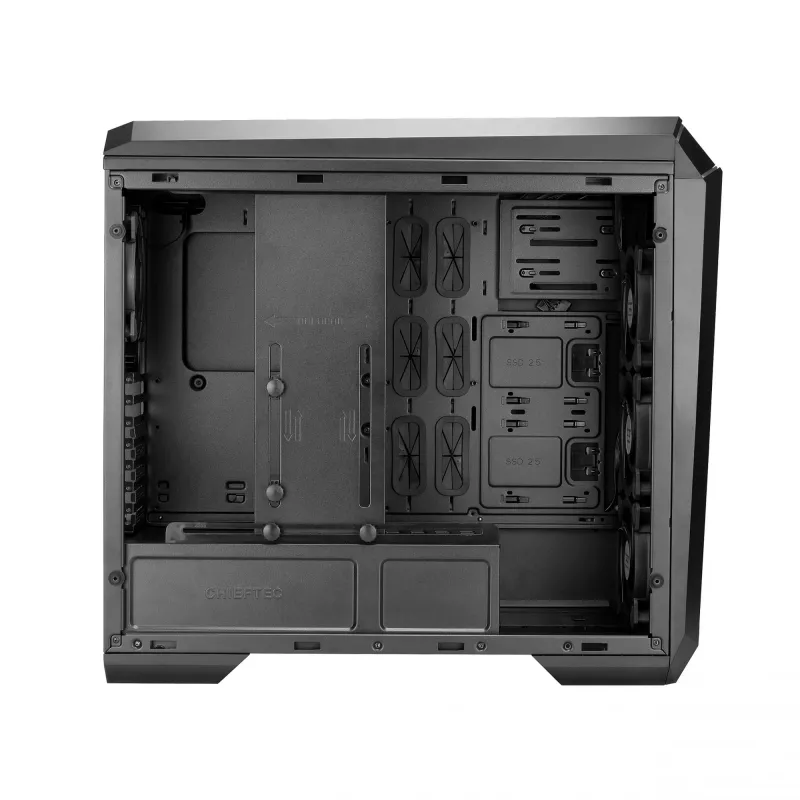 Chieftec Stallion II Midi Tower Juoda