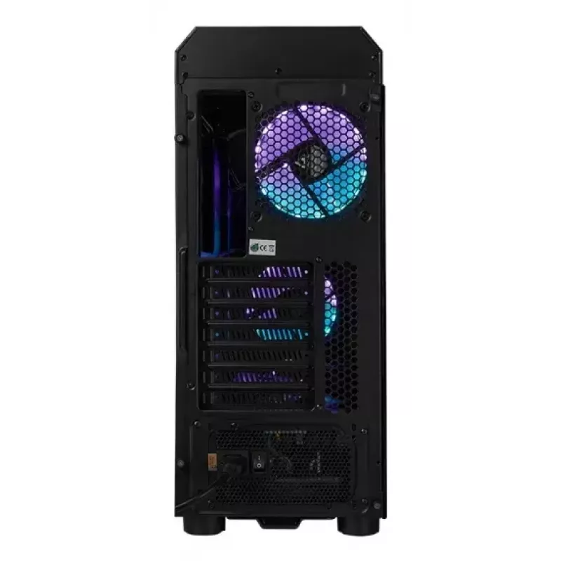 PC Midi Tower korpusas CHIEFTEC SCORPION 3 GL-03B-UC-OP — juodas, grūdintas stiklas, ATX/Micro-ATX, 3x120mm priekiniai + 1x120mm galinis ventiliatoriai