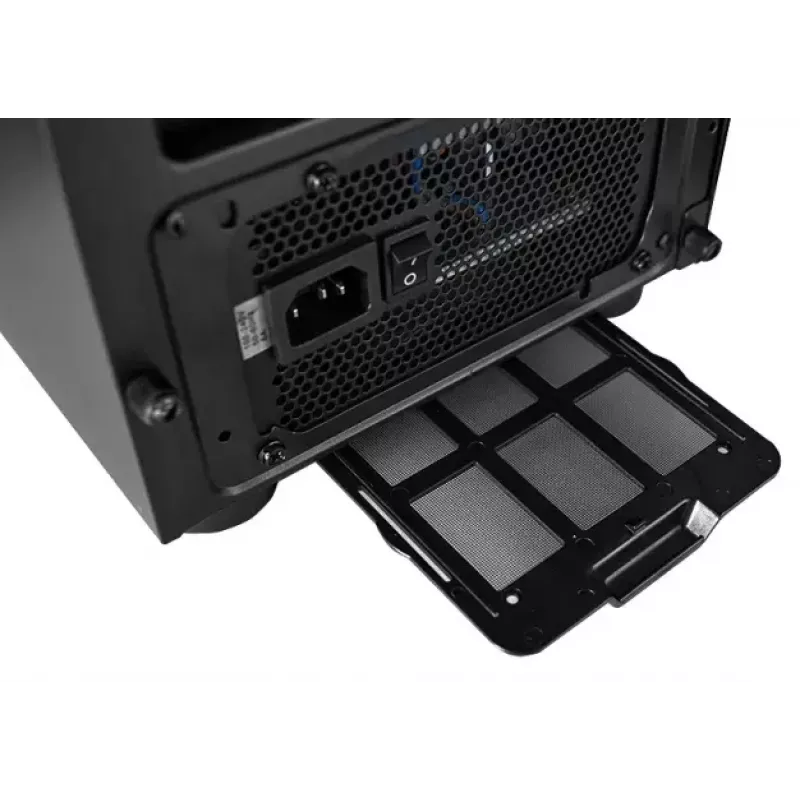PC Midi Tower korpusas CHIEFTEC SCORPION 3 GL-03B-UC-OP — juodas, grūdintas stiklas, ATX/Micro-ATX, 3x120mm priekiniai + 1x120mm galinis ventiliatoriai