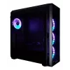 PC Midi Tower korpusas CHIEFTEC SCORPION 3 GL-03B-UC-OP — juodas, grūdintas stiklas, ATX/Micro-ATX, 3x120mm priekiniai + 1x120mm galinis ventiliatoriai