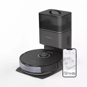 Roborock S8+ 0.35 L juoda