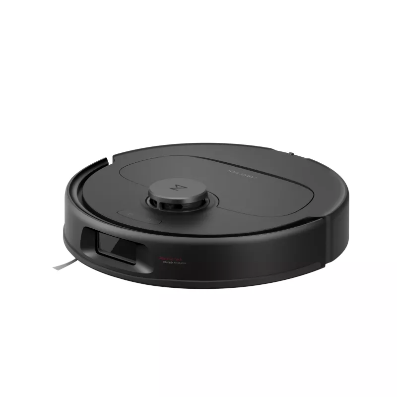 Roborock dulkių siurblys Q Revo L — apvalus robotas su dulkių maišeliu, 0,33 l dulkių talpa, 2,7 l bazė, 180 min veikimo laikas, 5200 mAh, juodas