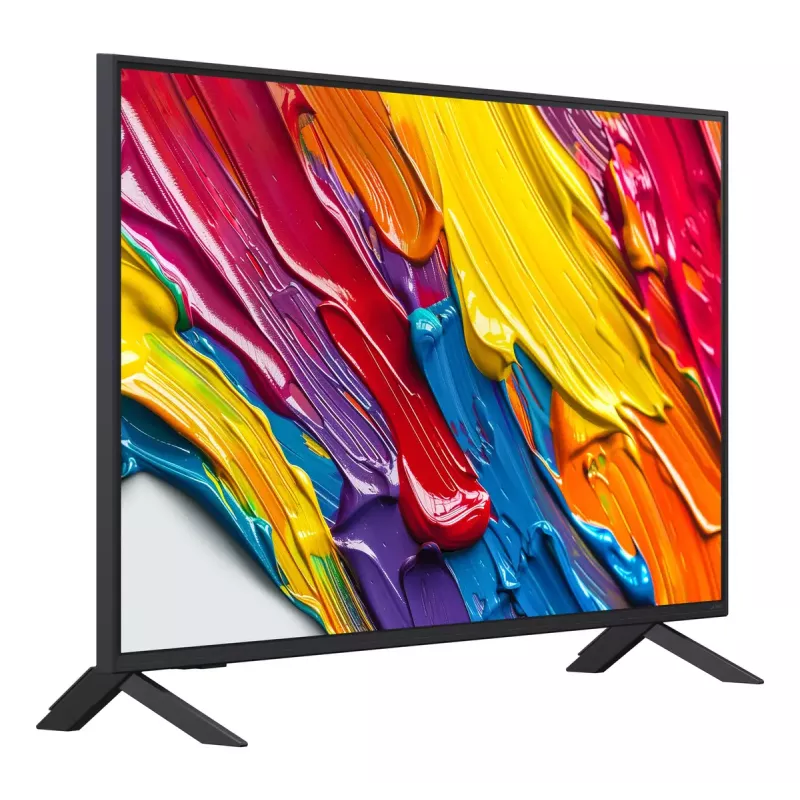 LG QNED 43QNED82A3B televizorius 109,2 cm (43 col.) 4K Ultra HD išmanusis televizorius su „Wi-Fi“, juodos spalvos