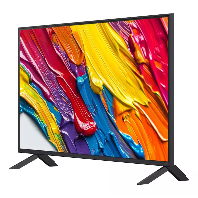 LG QNED 43QNED82A3B televizorius 109,2 cm (43 col.) 4K Ultra HD išmanusis televizorius su „Wi-Fi“, juodos spalvos