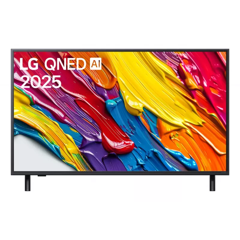 LG QNED 43QNED82A3B televizorius 109,2 cm (43 col.) 4K Ultra HD išmanusis televizorius su „Wi-Fi“, juodos spalvos