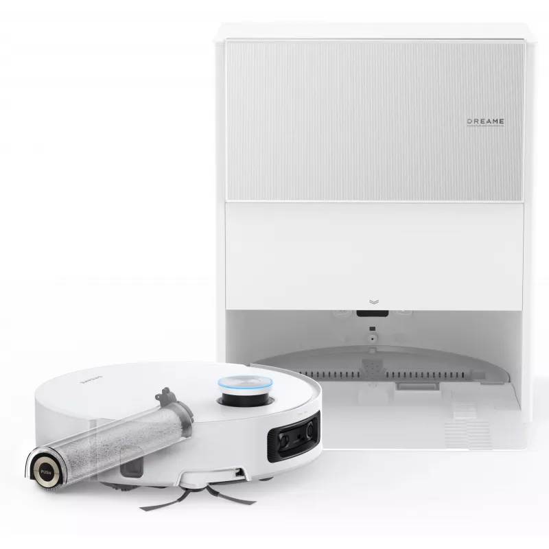 Robot dulkių siurblys Dreame Aqua10 Ultra Roller Complete white