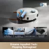 Robot dulkių siurblys Dreame Aqua10 Ultra Roller Complete white