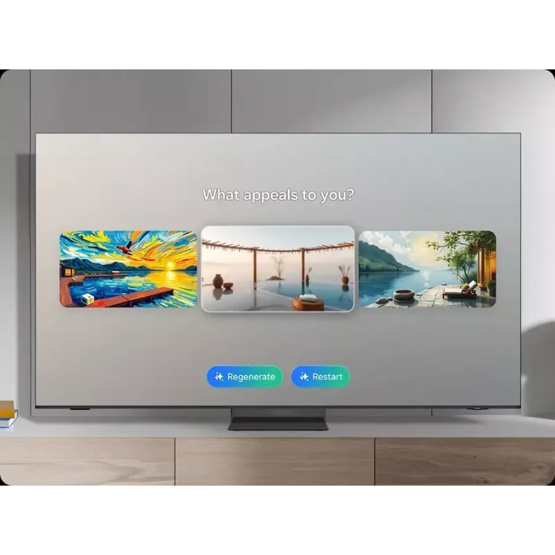 Televizorius Samsung 65 colių Neo QLED QN85F 4K UHD — 65 coliai (163 cm), Neo QLED, 3840×2160, Tizen, sidabrinis