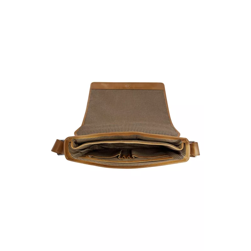 dbramante1928 Marselisborg - 14 colių - Golden tan N.E., Pasiuntinio krepšys, 35,6 cm (14 colių), Pečių diržas, 1,24 kg