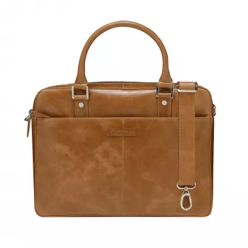 dbramante1928 Rosenborg - 16 col. - Tan N.E., portfelis, 40,6 cm (16 col.), Petnešėlė, 1,17 kg