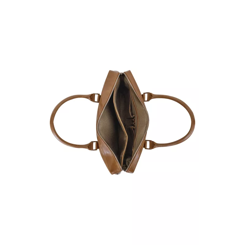 dbramante1928 Rosenborg - 16 col. - Tan N.E., portfelis, 40,6 cm (16 col.), Petnešėlė, 1,17 kg