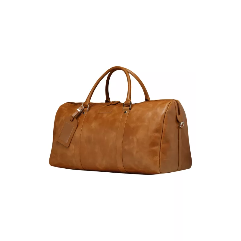 dbramante1928 Kastrup 2 savaitgalio krepšys – rudas, Unisex, rankinė, užtrauktukas, priekinė kišenė, Indija, rudas