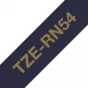 Brother TZE-RN54 ženklinimo juostelė Auksinė ant tamsiai mėlynos