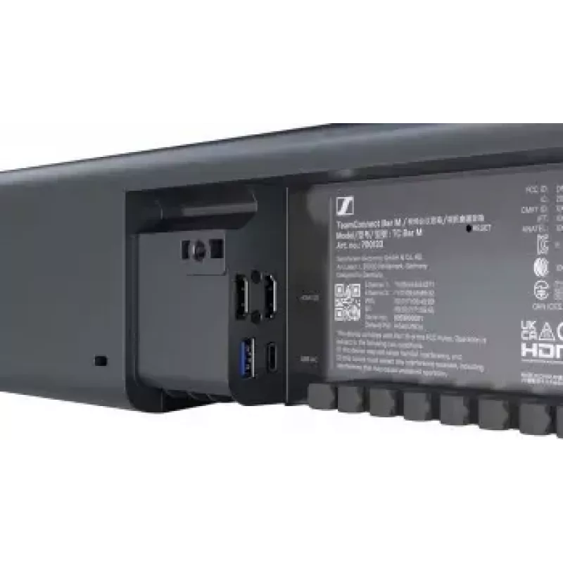 Mikrofonas Sennheiser TEAMCONNECT BAR M (modelis 700110X) — integruotas garsiakalbis, konferencinė vaizdo juosta