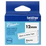 Brother BTAG-231 etikečių gamybos juosta Juoda ant balto 1,2 cm 4 m