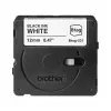 Brother BTAG-231 etikečių gamybos juosta Juoda ant balto 1,2 cm 4 m