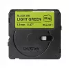 Brother BTAG-G31 etikečių gamybos juosta Juoda ant žalios 1,2 cm 4 m