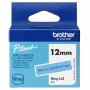 Etikečių gamybos juosta Brother BTAG-L33 mėlyna ant šviesiai mėlynos 1,2 cm 4 m