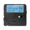 Etikečių gamybos juosta Brother BTAG-L33 mėlyna ant šviesiai mėlynos 1,2 cm 4 m