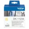 Brother DK-11234 spausdintuvo etiketė Balta Lipni spausdintuvo etiketė