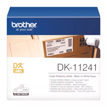 Brother DK-11241 spausdintuvo etiketė Balta