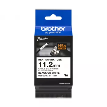 Spausdintuvo juostelė Brother HSE-231E juoda