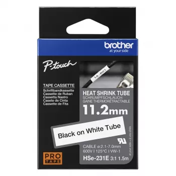 Spausdintuvo juostelė Brother HSE-231E juoda