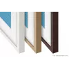 TV rėmelis Samsung VG-SCFA55TKBXC — plastikas su medžio apdaila, detalės 35,6×1241,1×17,7 mm ir 24,6×714,2×17,7 mm, svoris 430 g
