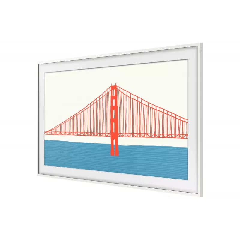 Samsung VG-SCFA55WTBXC, Rėmelis, Balta, 139.7 cm (55 col.), Samsung, The Frame LS03A (2021) 55'' The Frame LS03B (2022-23) 55'', 1241.1 mm