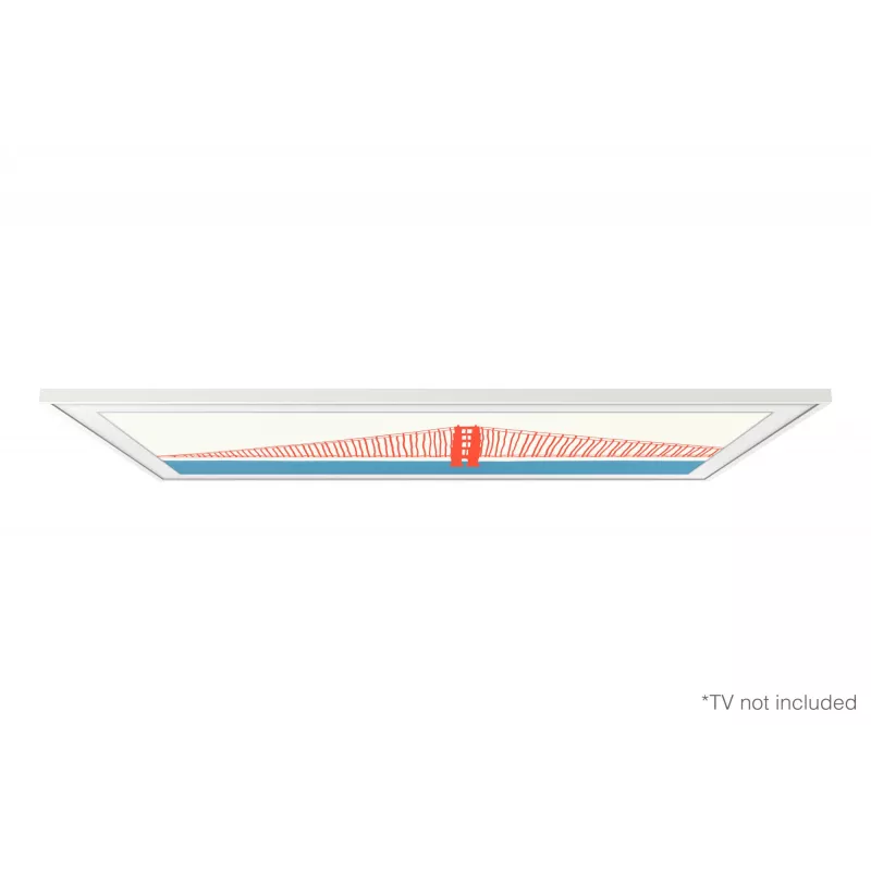 Samsung VG-SCFA55WTBXC, Rėmelis, Balta, 139.7 cm (55 col.), Samsung, The Frame LS03A (2021) 55'' The Frame LS03B (2022-23) 55'', 1241.1 mm