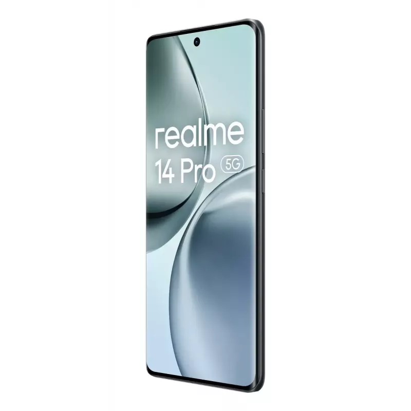 Išmanusis telefonas realme 14 Pro 5G 6,77 colio 8 GB 256 GB pilkas