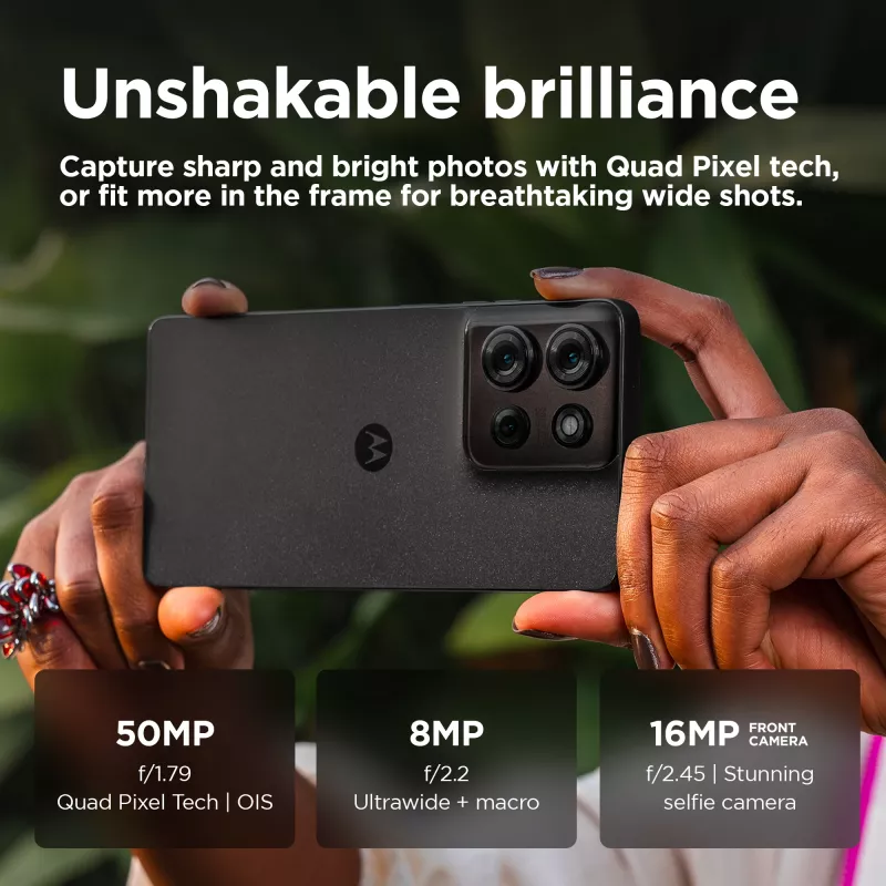 Motorola moto g75 5G 17,2 cm (6,78 colio) hibridinis Dual SIM „Android 14“ USB Type-C 8 GB 128 GB 5000 mAh pilka