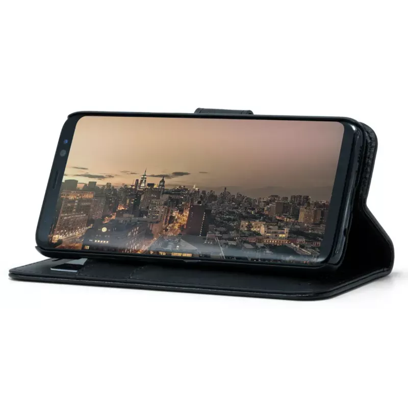 Dėklas-piniginė Screenor SMART Samsung Galaxy S25 Edge 17 cm juoda