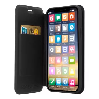 Dėklas-piniginė Screenor Clever iPhone 13 14 15.5 cm Rožinis