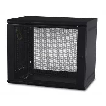 APC NetShelter WX AR109, 9U, 19 colių pataisymo spinta, tvirtinama prie sienos, nesurinkta, 400 mm gylio