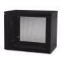 APC NetShelter WX AR109, 9U, 19 colių pataisymo spinta, tvirtinama prie sienos, nesurinkta, 400 mm gylio