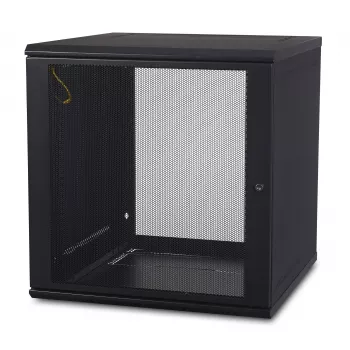 APC NetShelter WX AR112, 12U, 19 colių pataisų spinta, montavimas ant sienos, nesurinkta, 600 mm gylio