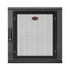 APC NetShelter WX AR112SH4 – 12U, 19 colių pataisų spinta, tvirtinama prie sienos, iš anksto surinkta, 400 mm gylio