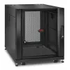 APC NetShelter SX, serverių spintos korpusas, 12U, juodas, 658A x 600P x 900G mm