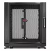 APC NetShelter SX, serverių spintos korpusas, 12U, juodas, 658A x 600P x 900G mm