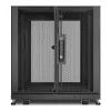 APC NetShelter SX, serverių spintos korpusas, 12U, juodas, 658A x 600P x 900G mm