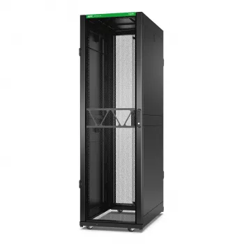 APC Netshelter SX Gen2 AR3100B2 - 42U, 1991h x 600w x 1070d mm, su šoninėmis plokštėmis, juoda