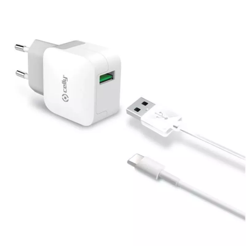 Celly TCUSBTYPEC mobiliojo įrenginio įkroviklis Universalus Balta USB Vidinis