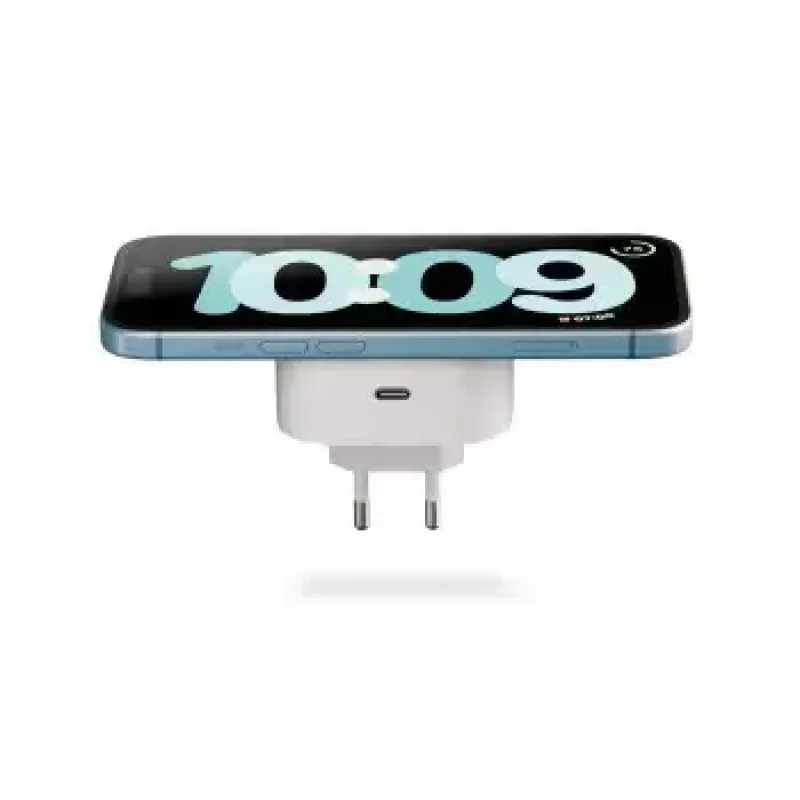 Belaidis įkrovimo adapteris Zens ZESC18W/00 baltas, 18 W greitas įkrovimas, Qi imtuvo pagalvėlė